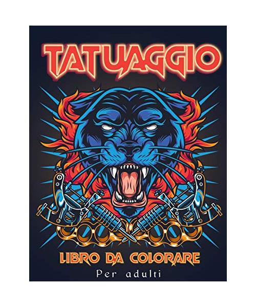 Tatuaggio Libro da Colorare