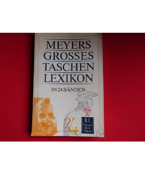 Meyers grosses Taschsenlexikon Band 24 Wau-Zz