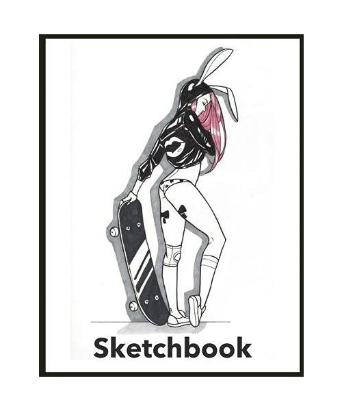 Sketchbook: Sketch Pad for Drawing, Doodling, Writing or Sketching - 120 Blank Pages, 8.5 x 11 inches - Large Sketchbook Journal N