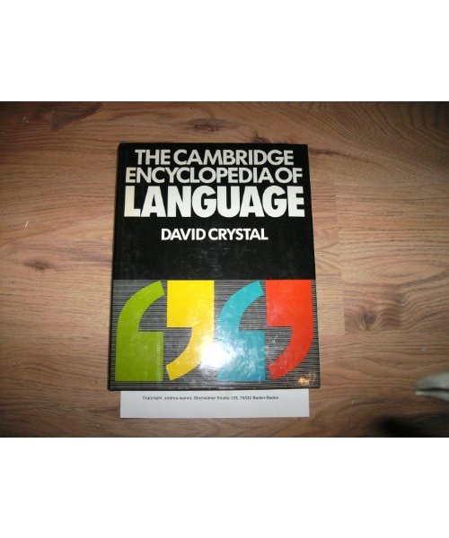 The Cambridge Encyclopedia of Language