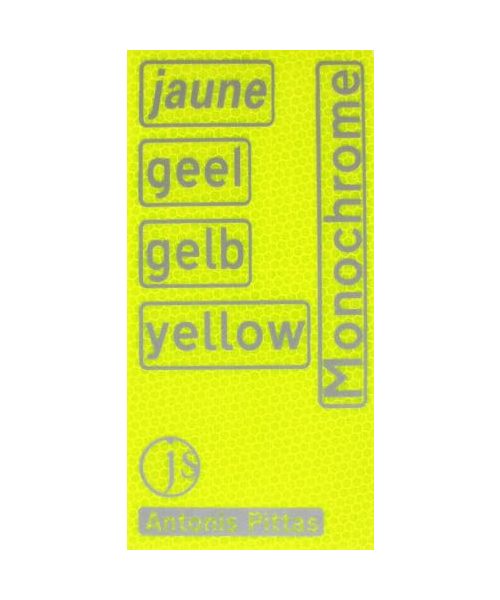 Antonis Pittas - Jaune, Geel, Gelb, Yellow. Monochrome: Monochrome - Antonis Pittas
