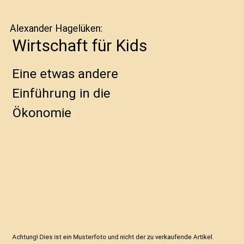 Wirtschaft für Kids