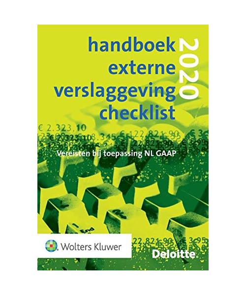 Handboek Externe Verslaggeving Checklist 2020