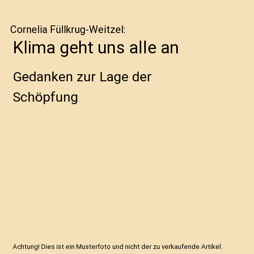 Klima geht uns alle an