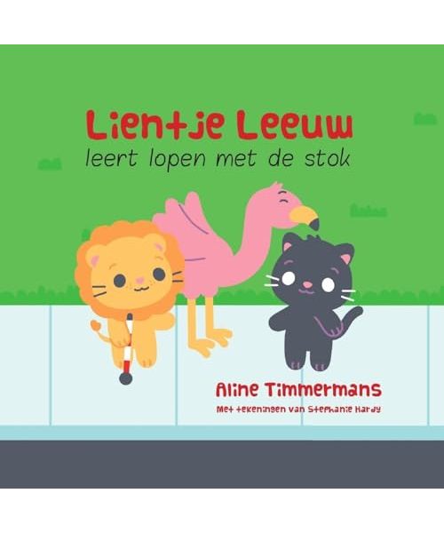 Lientje Leeuw: Leert lopen met de stok