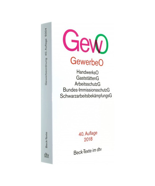 Gewerbeordnung (GewO)
