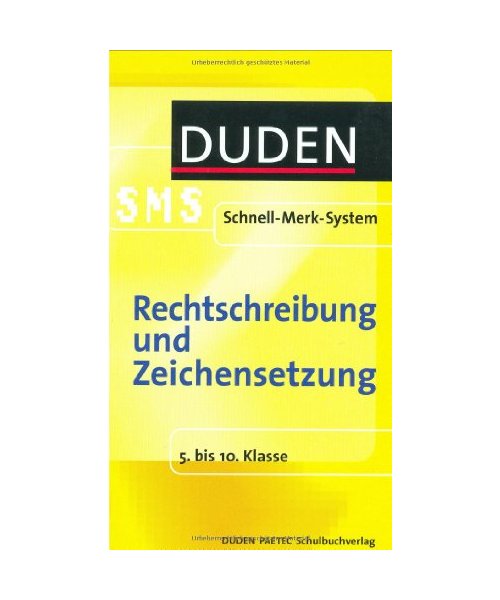 Rechtschreibung und Zeichensetzung