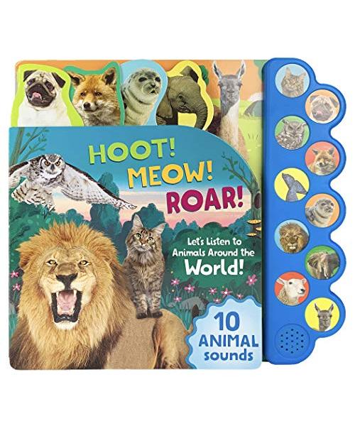 Hoot! Meow! Roar!: Let's Listen to Animals Around the World!