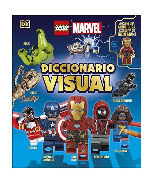 Lego Marvel. Diccionario visual: Incluye una minifigura exclusiva de Iron Man