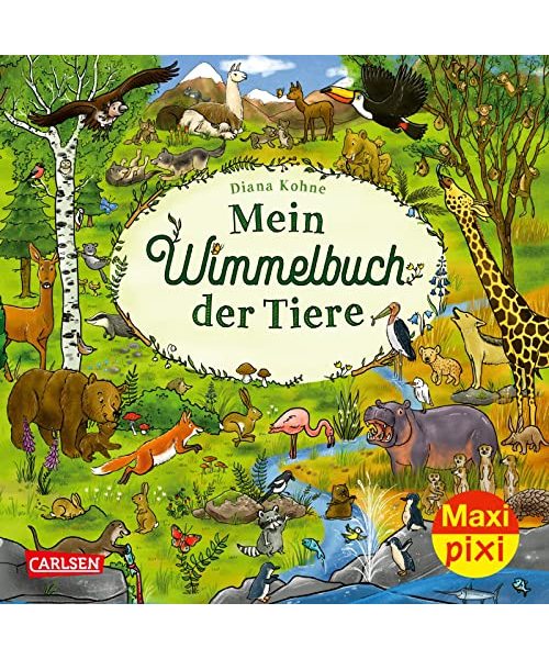 Maxi Pixi 417: Mein Wimmelbuch der Tiere (417)