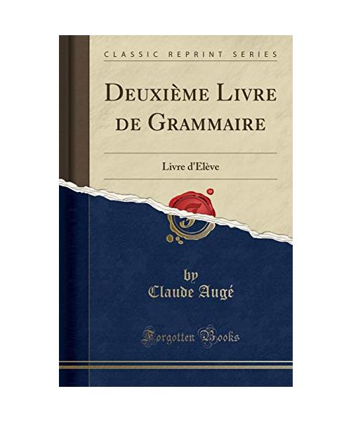 Deuxième Livre de Grammaire