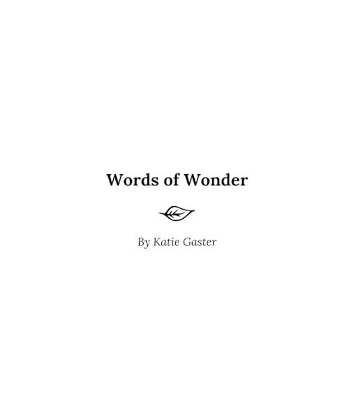 Words of Wonder