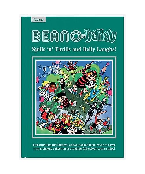 Beano & Dandy Gift book 2024: Spills 'n' Thrills and Belly Laughs!