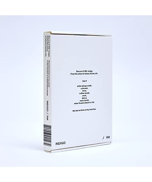 RM (Kim Nam-joon): Indigo (Book Edition)