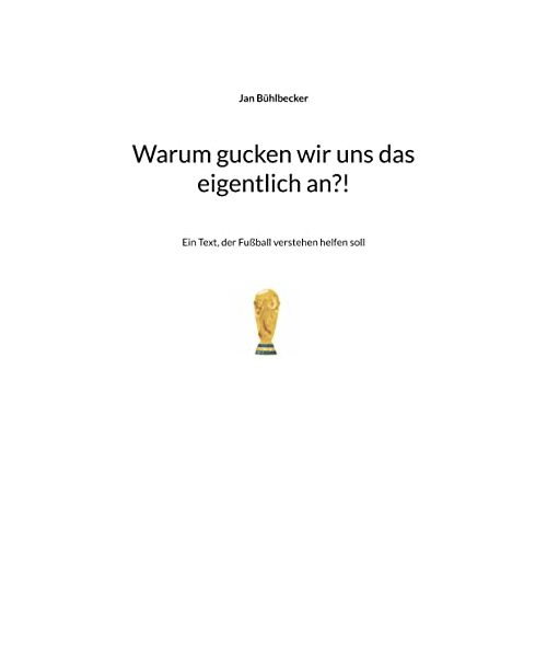 Warum gucken wir uns das eigentlich an?!