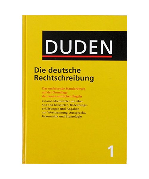 Duden 01. Die deutsche Rechtschreibung.