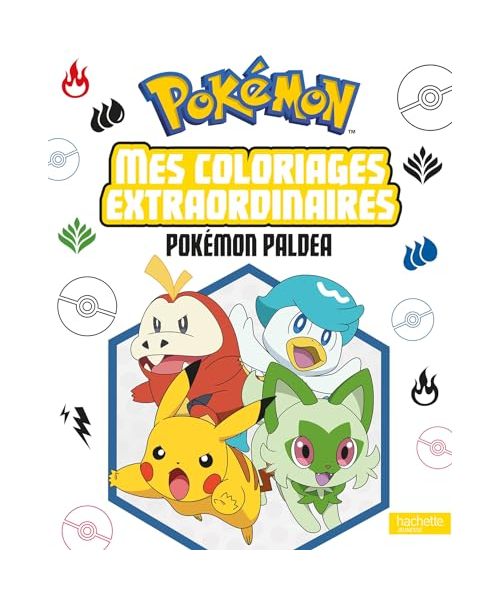 Pokémon - Coloriages extraordinaires Paldea: Coloriages extraordinaires