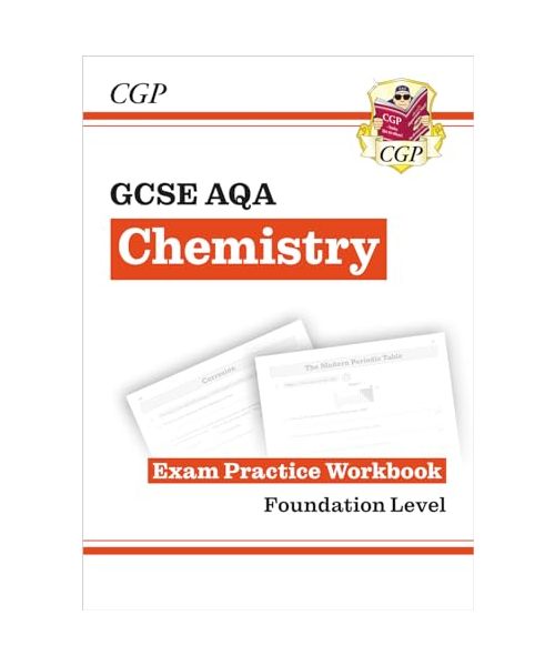 New GCSE Chemistry AQA Foundation Exam Practice Workbook with CGP RevisionHub