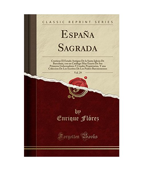 España Sagrada, Vol. 29
