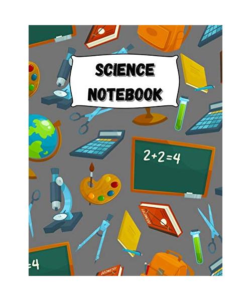 Science Notebook: Large Simple Graph Paper Notebook / Science Notebook / 120 Quad ruled 5x5 pages 8.5 x 11 / Grid Paper Notebook for Sci