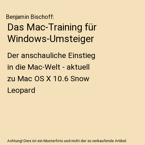 Das Mac-Training für Windows-Umsteiger