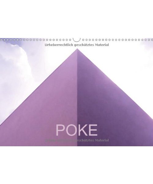 POKE (Wandkalender 2013 DIN A4 quer)
