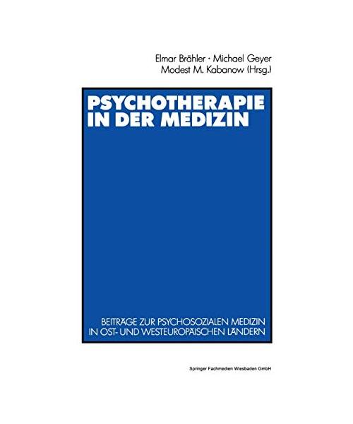 Psychotherapie in der Medizin