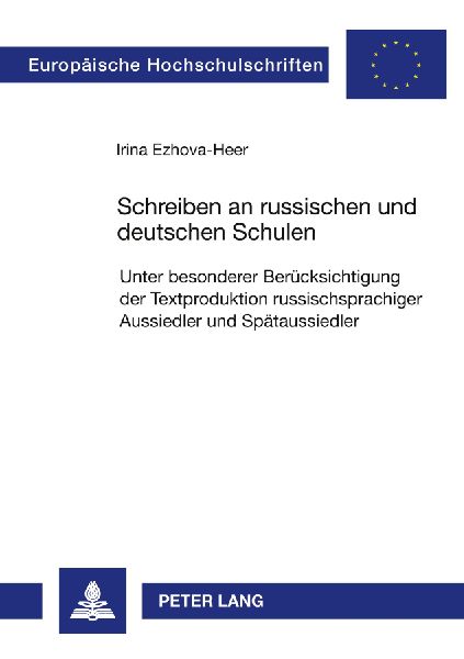 Schreiben an russischen und deutschen Schulen
