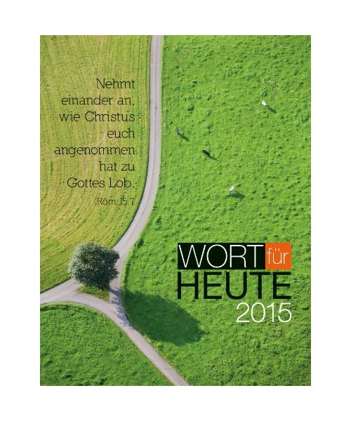 Wort für heute 2015 Buchkalender Großdruck