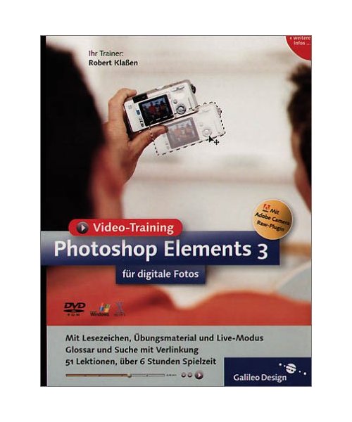 Adobe Photoshop Elements 3 für digitale Fotos. DVD-ROM für Windows/Mac