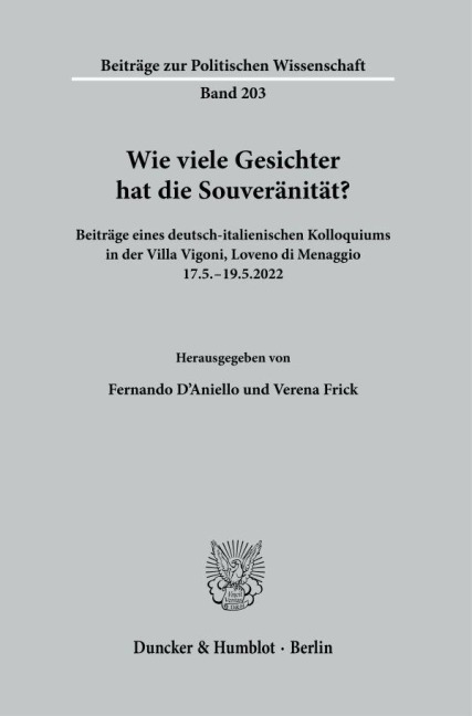 Wie viele Gesichter hat die Souveränität?