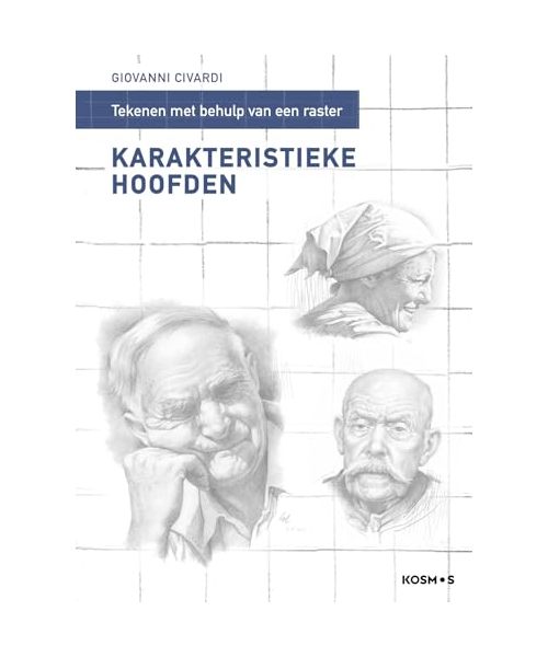 Karakteristieke koppen (Tekenen met behulp van een raster)