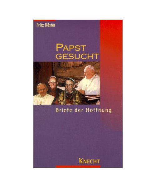 Papst gesucht.