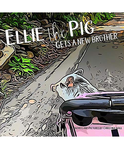 Ellie the Pig gets a new brother