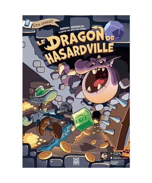 Le Dragon de Hasardville: Livre interactif