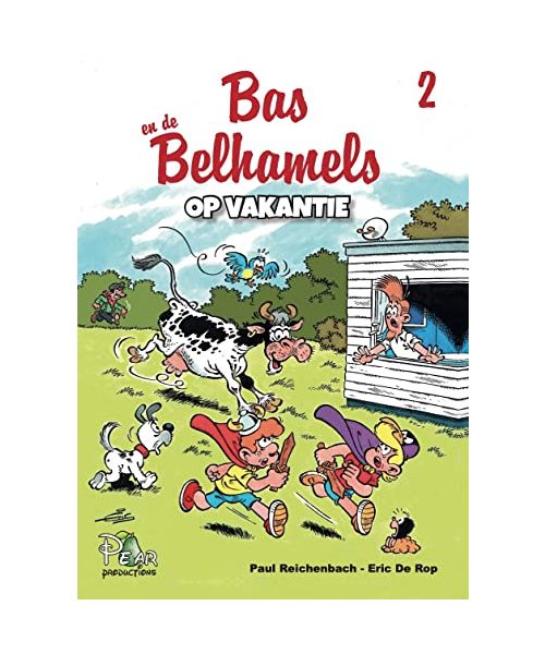 Bas en de belhamels op vakantie (Bas en de belhamels, 2)