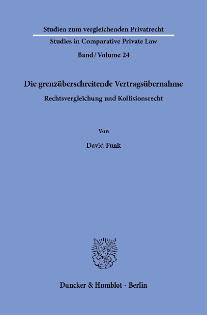 Die grenzüberschreitende Vertragsübernahme