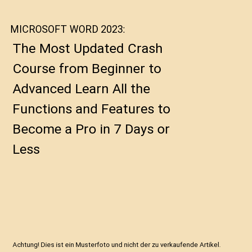 MICROSOFT WORD 2023