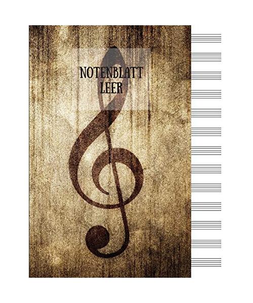 Notenblatt Leer