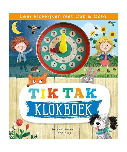 Tik tak klokboek: leer klokkijken met Cas & Cato