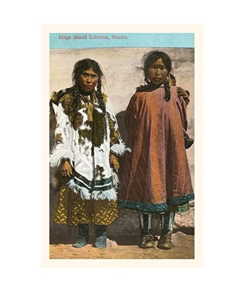 Vintage Journal Indigenous Women on Kings Island, Alaska
