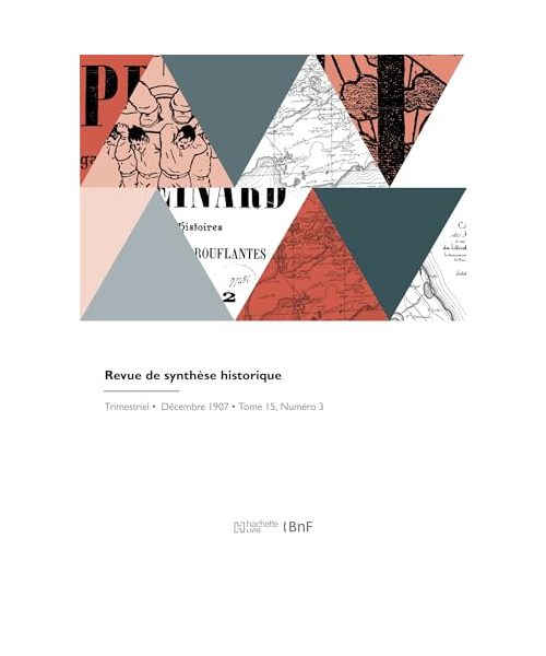 Revue de synthèse historique