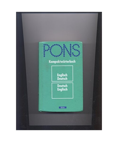 Pons Kompaktworterbuch English-German/German-English New Edition