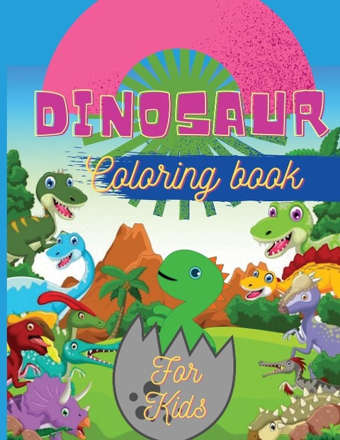 Dinosaur Coloring Book for Kids