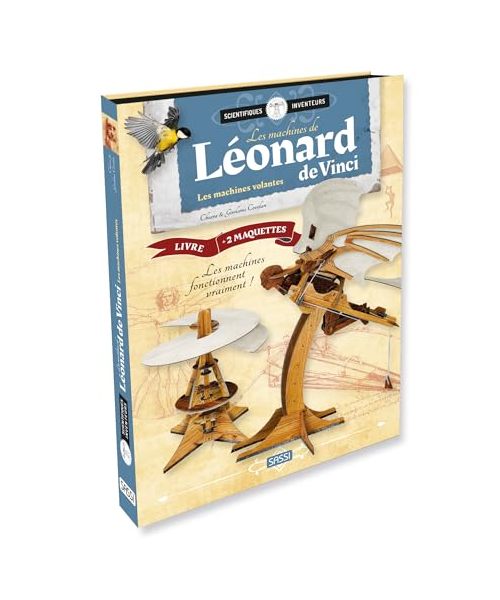 Les machines volantes. 3D. Nuova ediz. Con Gioco: Les machines volantes. Avec 2 maquettes (Sassi junior)