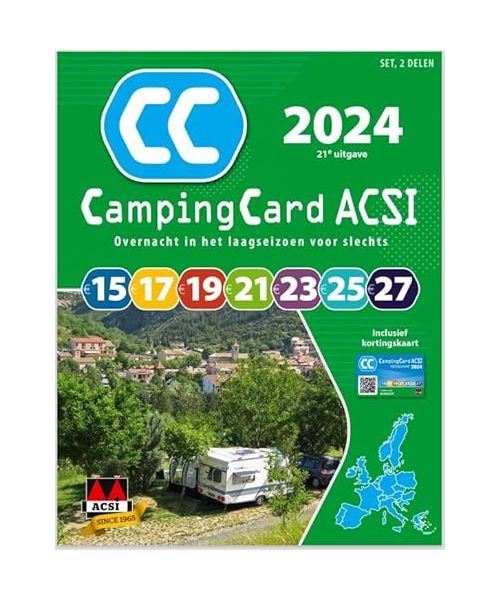 CampingCard ACSI 2024 Nederlands (ACSI Campinggids)