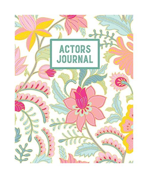 Audition Notebook, Prompts & Blank Lined Notes To Write, Theater Acting Auditions, Gift, Diary Log Book