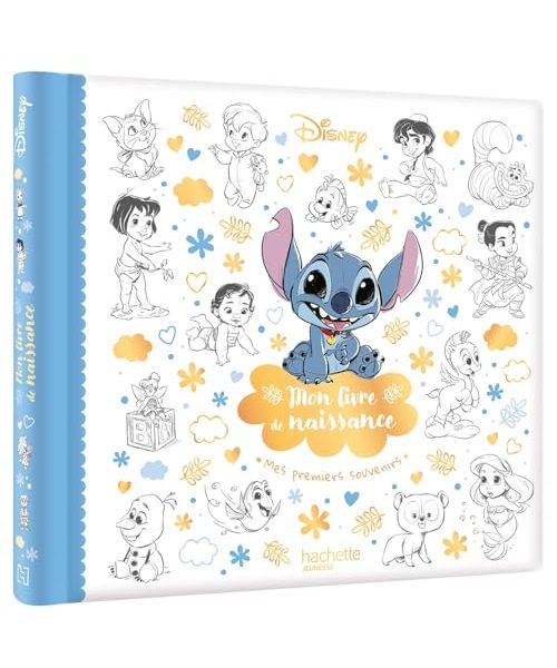 DISNEY - Mon livre de naissance, mes premiers souvenirs (Stitch)