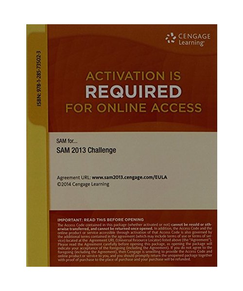 Sam 2013 Challenge Printed Access Card