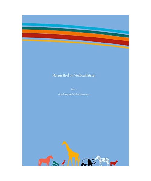 Notenrätsel im Violinschlüssel